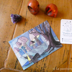 Illustration à l'Aquarelle L'accident