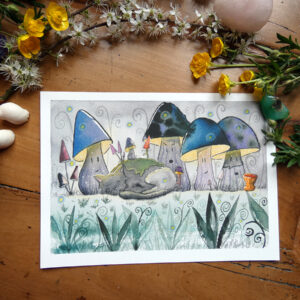Illustration Fete chez les Champifées La Panthere loir