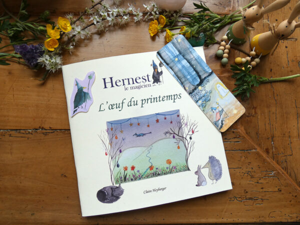 Livre Hernest le magicien Tome 1 L'oeuf du Printemps