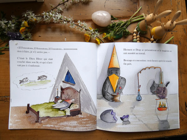 Livre Hernest le magicien Tome 1 L'oeuf du Printemps
