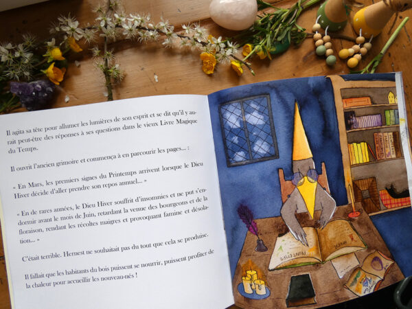 Livre Hernest le magicien Tome 1 L'oeuf du Printemps