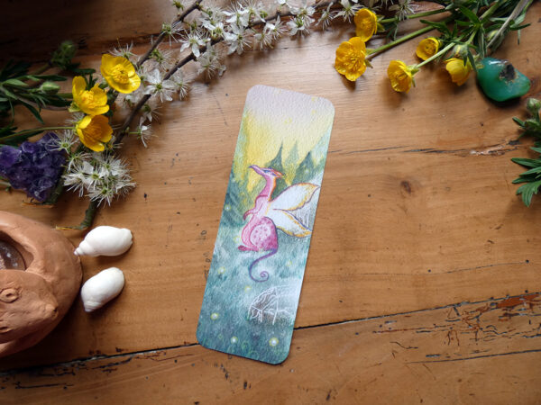 Marque-page Dragon d'Aurore - La Panthere loir