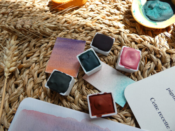 aquarelle artisanale les médiévales