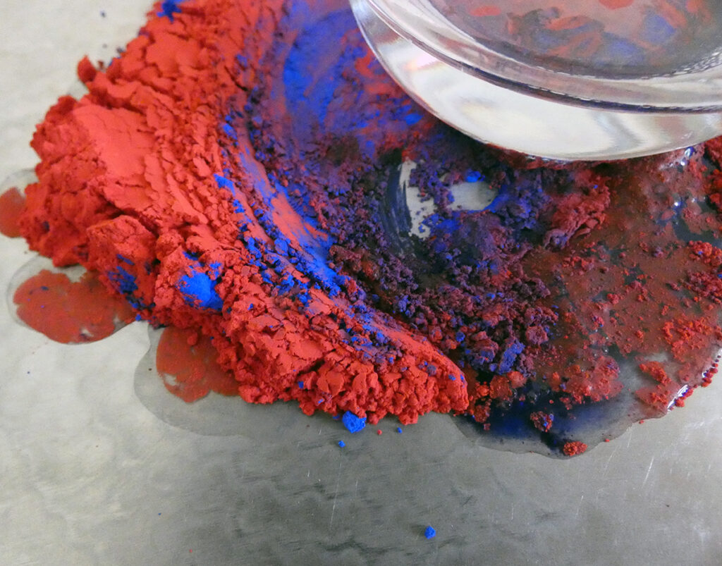 pigment aquarelle artisanale