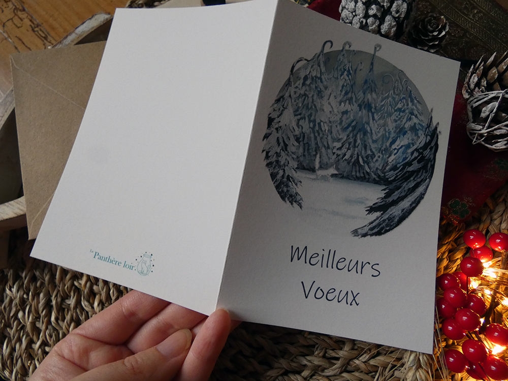 La promenade du renard - Carte de Vœux – Image 5