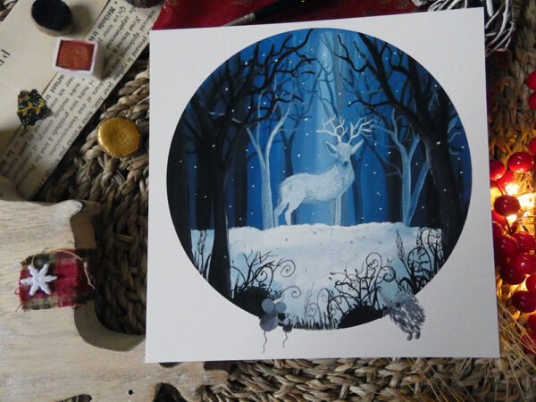 Le Cerf enchanté - Impression d'Art – Image 2