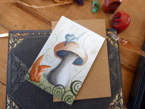 Le renard et la souris - Impression d'Art
