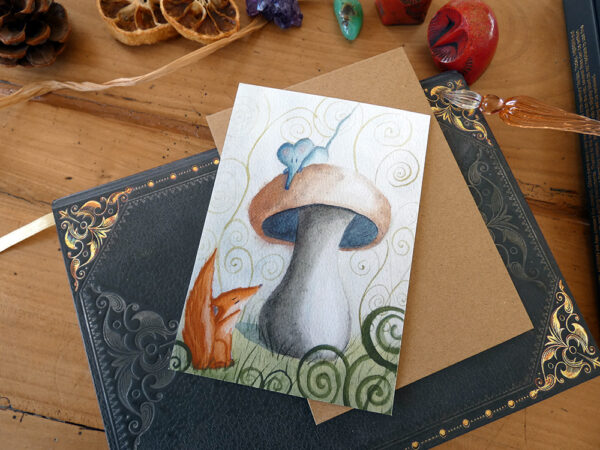 Le renard et la souris - Impression d'Art – Image 2
