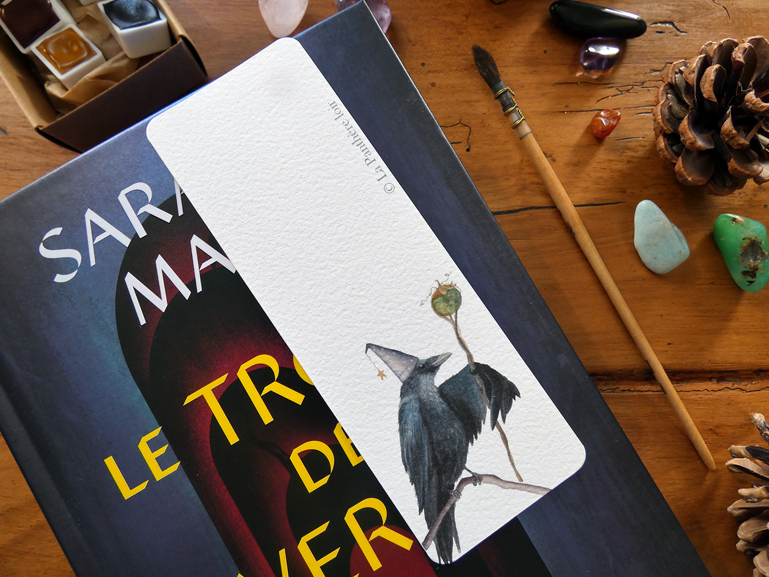 Marque page "Les dragons dans le ciel étoilé" – Image 3