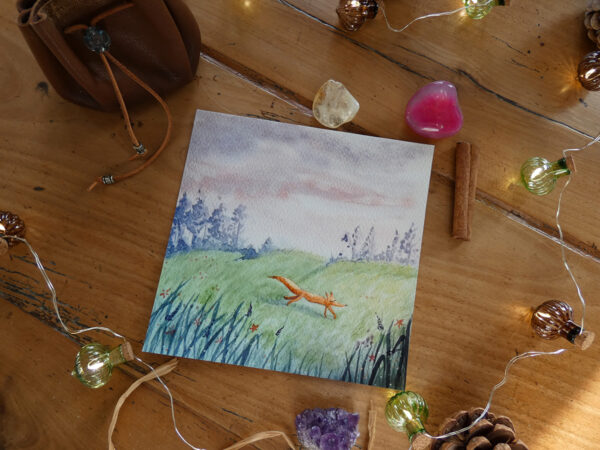 Le Printemps de Petit Renard - Impression d'Art – Image 4