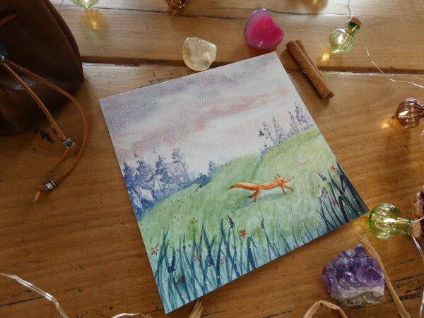 Le Printemps de Petit Renard - Impression d'Art – Image 3