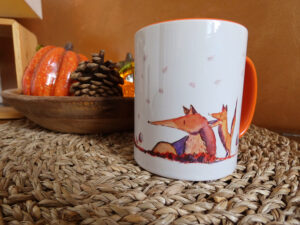 Saute renard - Mug d'automne
