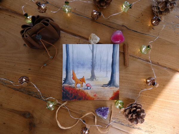 L'automne de Petit Renard - Impression d'Art – Image 2