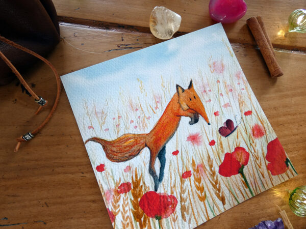 L'été de Petit Renard - Impression d'Art – Image 3