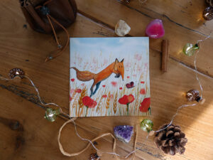 L'été de Petit Renard - Impression d'Art