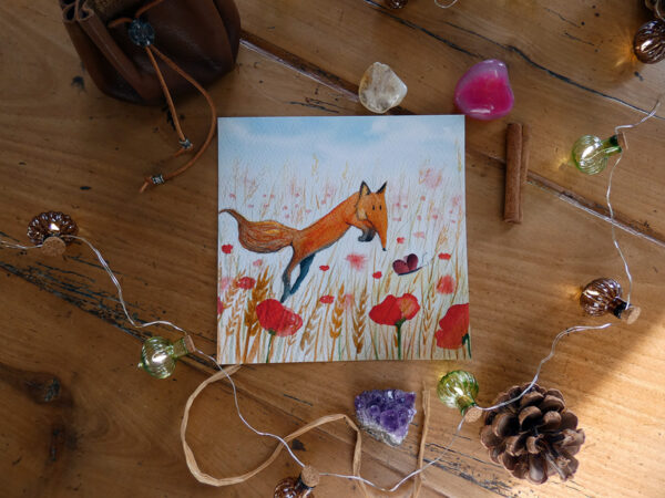 Les 4 saisons de Petit Renard - Impression d'Art – Image 4