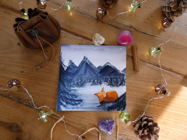 Les 4 saisons de Petit Renard - Impression d'Art – Image 5