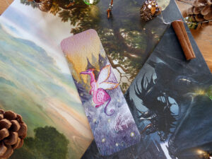 Marque page "Dragon d'Aurore"
