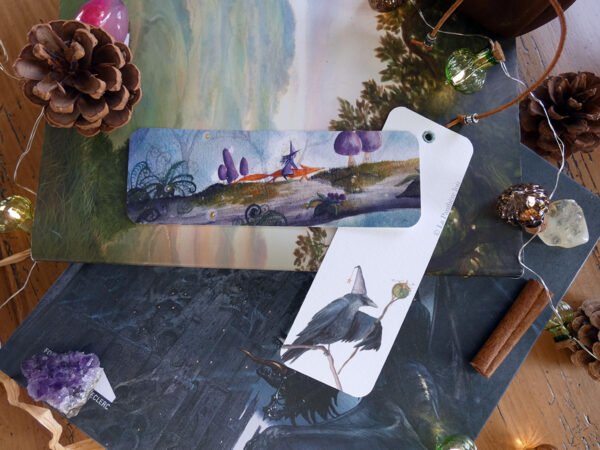 Marque page "Mara dans la forêt enchantée"