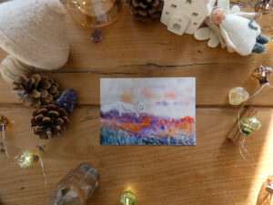 Première neige - Impression d'Art