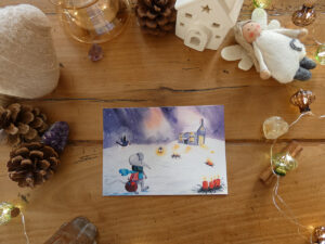 Le cottage souris - Impression d'Art
