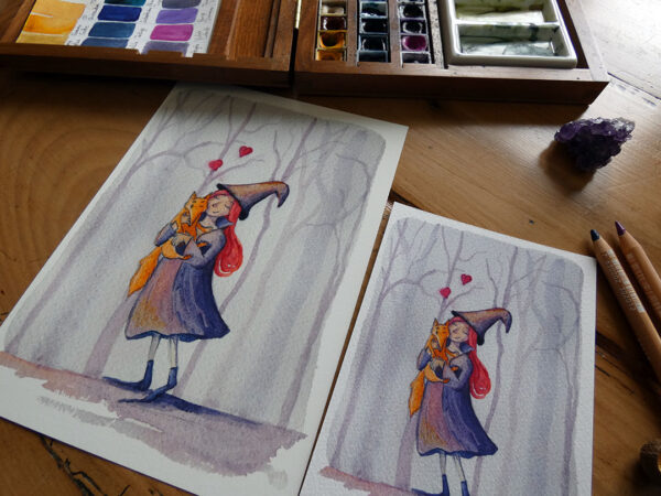La sorcière amoureuse - Impression d'Art – Image 3