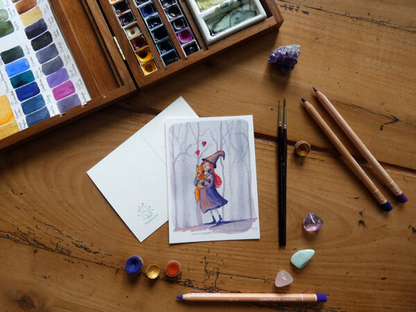 La sorcière amoureuse - Impression d'Art – Image 5