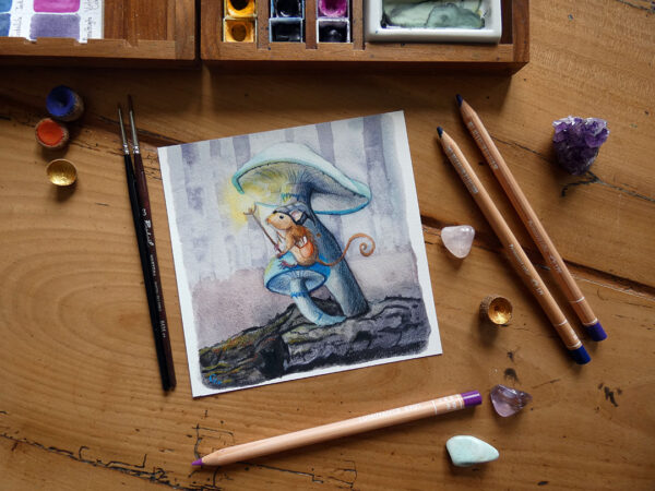 La souris magicienne - Impression d'Art – Image 2
