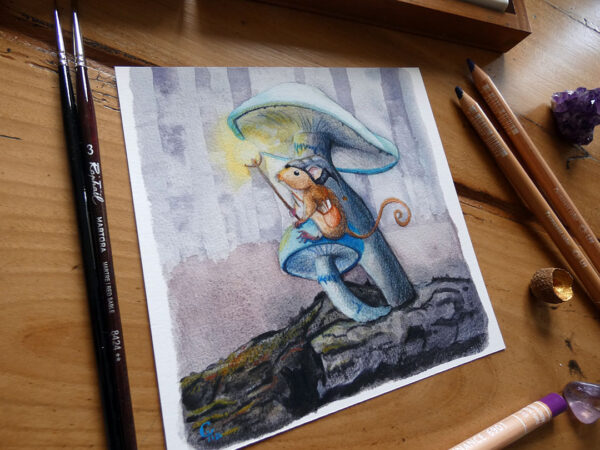 La souris magicienne - Impression d'Art – Image 4