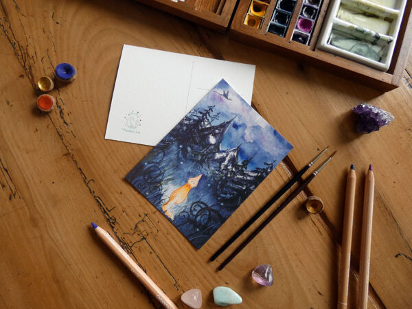 Le renard et le dragon - Impression d'Art – Image 2