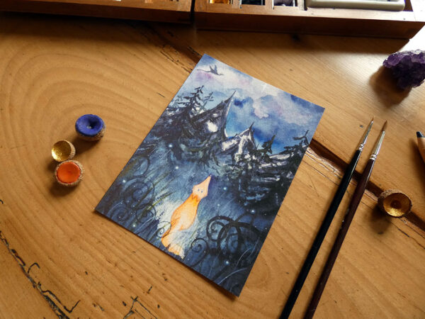 Le renard et le dragon - Impression d'Art – Image 3