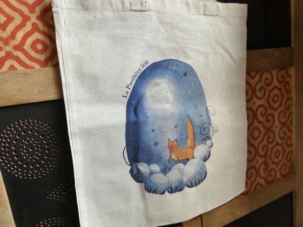 Tote bag "Renard dans le coton" – Image 2
