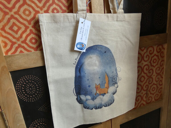 Tote bag "Renard dans le coton" – Image 3