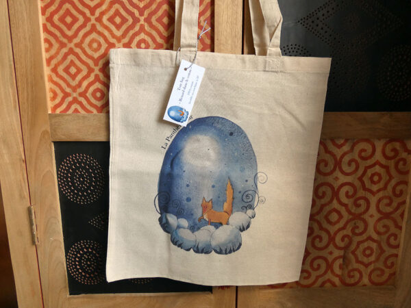 Tote bag "Renard dans le coton" – Image 4