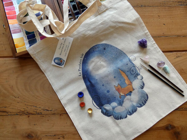 Tote bag "Renard dans le coton" – Image 5