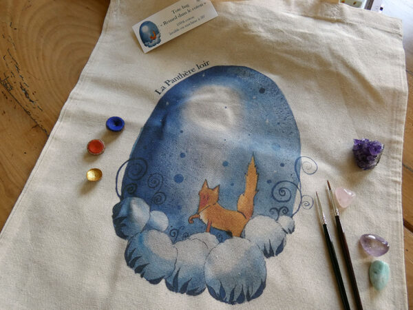 Tote bag "Renard dans le coton" – Image 6