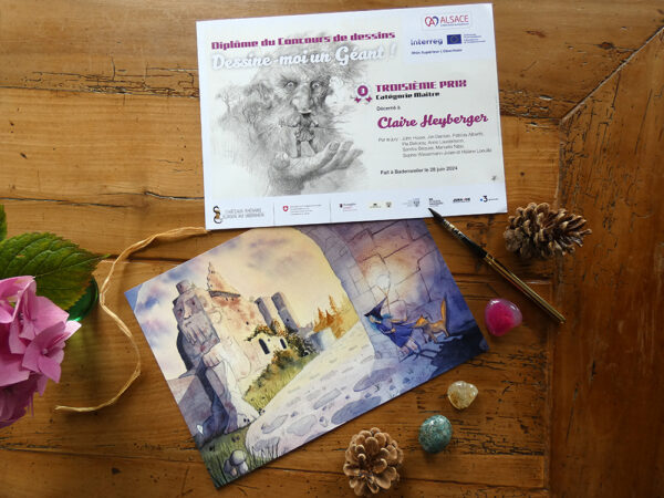 Le gardien du Fleckenstein - Impression d'Art – Image 4