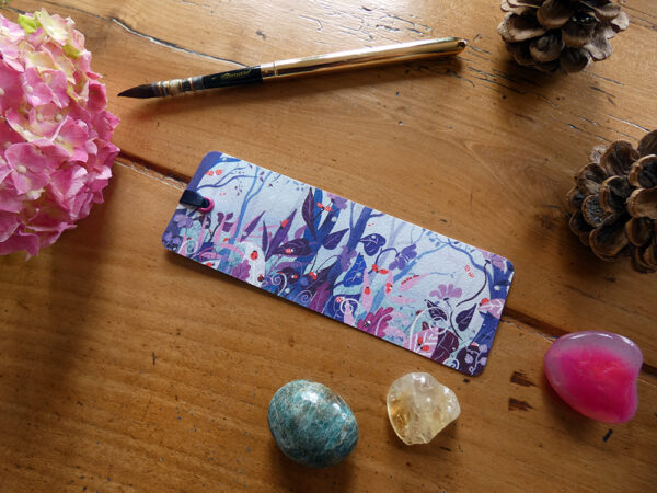 Marque page "Le jardin enchanté"