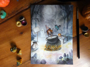 La potion magique - Impression d'Art