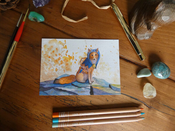 Lucien, renard-malin - Impression d'Art – Image 2