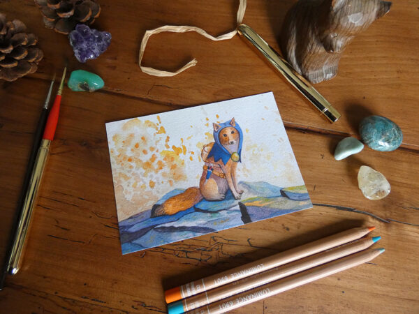 Lucien, renard-malin - Impression d'Art – Image 4