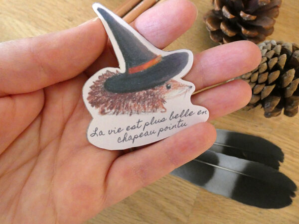Stickers "Hérisson sorcier" – Image 2