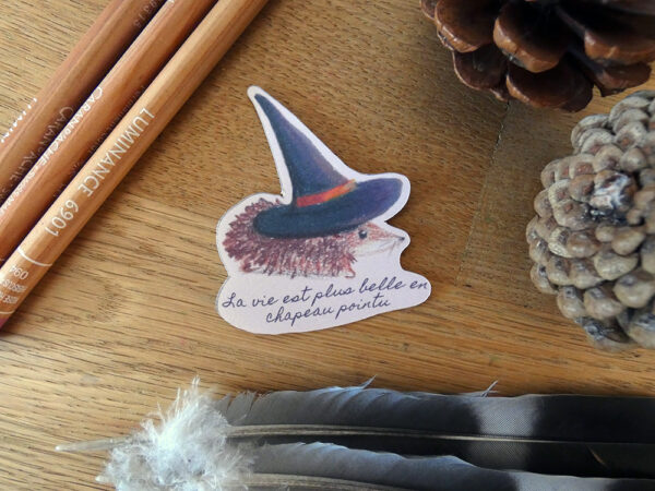Stickers "Hérisson sorcier" – Image 4