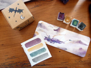 Set d'Aquarelle "Draconique"