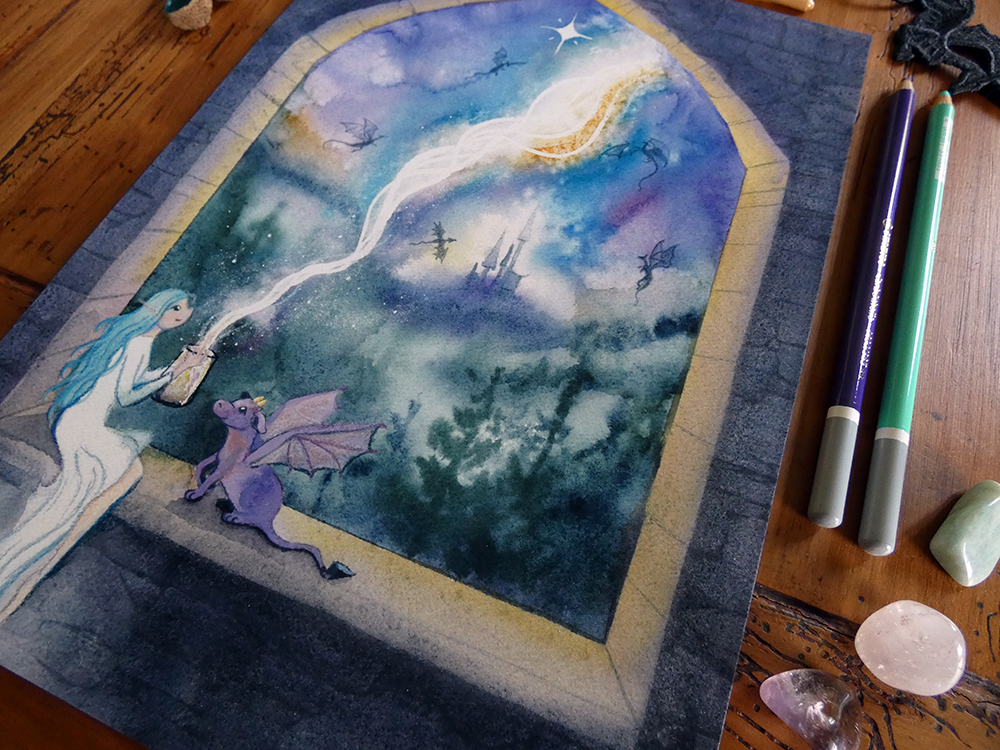 La Constellation du Dragon - Impression d'Art – Image 2