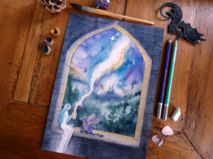 La Constellation du Dragon - Impression d'Art