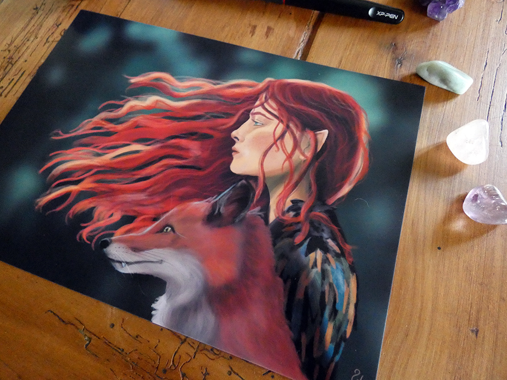 La Druidesse - Impression d'Art – Image 3
