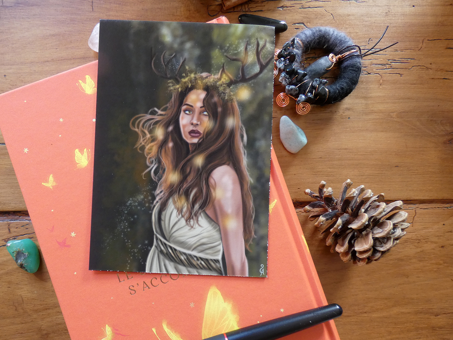 La déesse de la Terre - Illustration fantasy – Image 2
